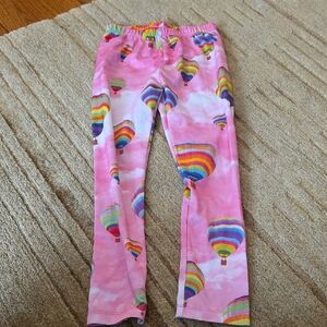 5/25 Place Girls Pink Hot Air Balloon Pj Pants Size 5/6